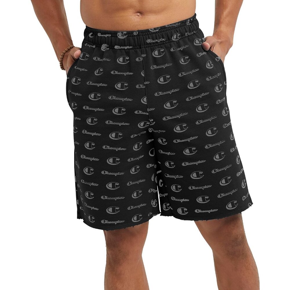 Champion Men's Classic Mesh Shorts Black 2XL B4HP